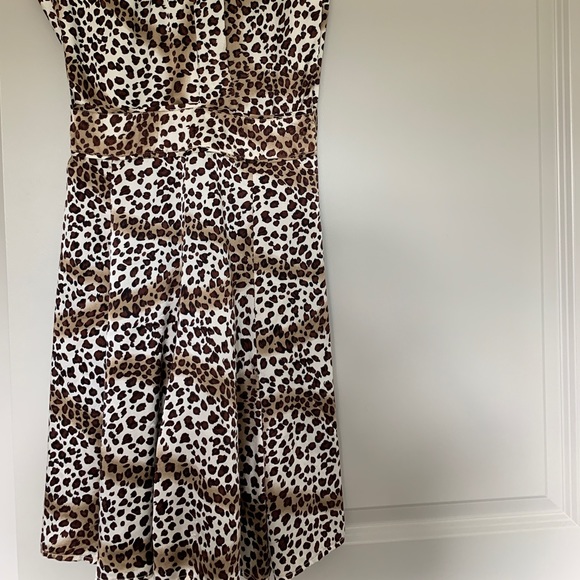 100% silk animal print summer dress !! - Picture 6 of 9